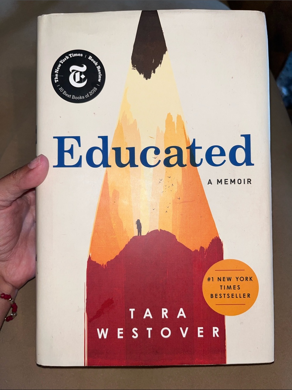 Educated a memoir hard cover book